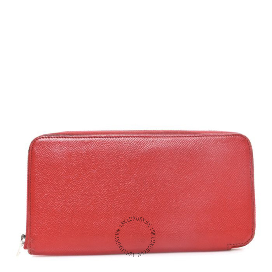 Ví Dài Hermes Epsom Silk'In Wallet Rubis JJKS102