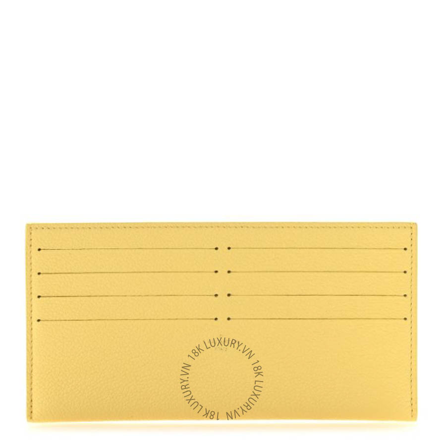 Ví dài Louis Vuitton Calfskin Felicie Card Holder Insert Yellow FPVL013