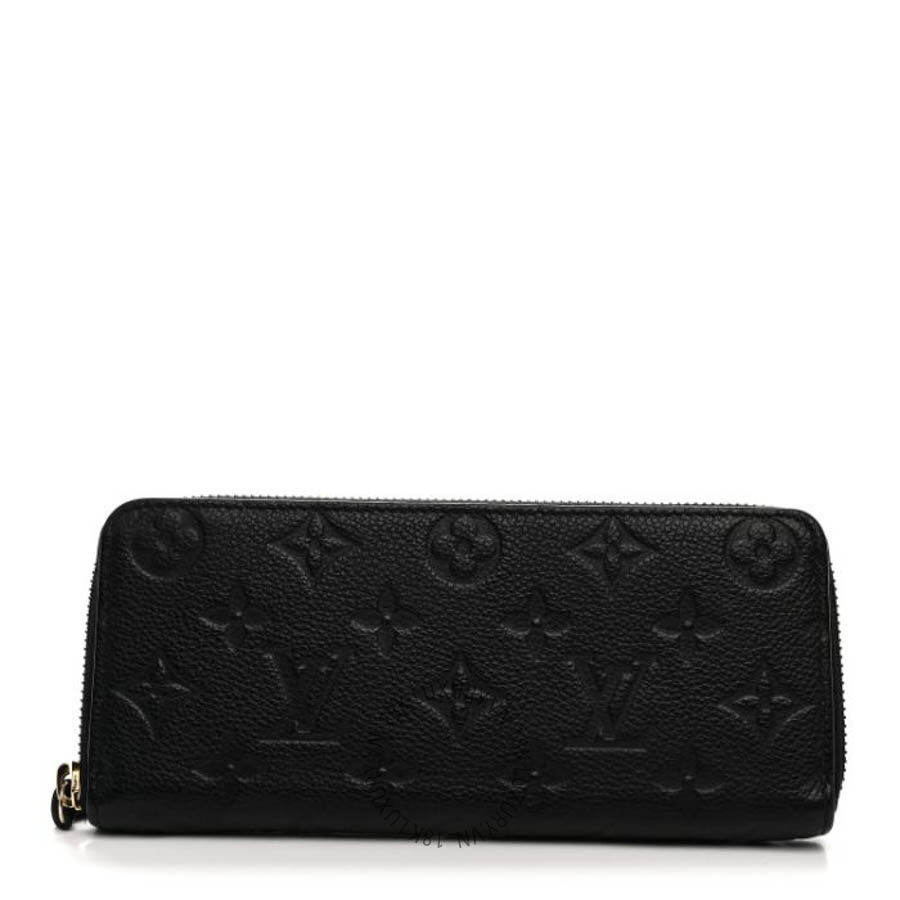 Ví dài Louis Vuitton Empreinte Clemence Wallet Black FPVL402