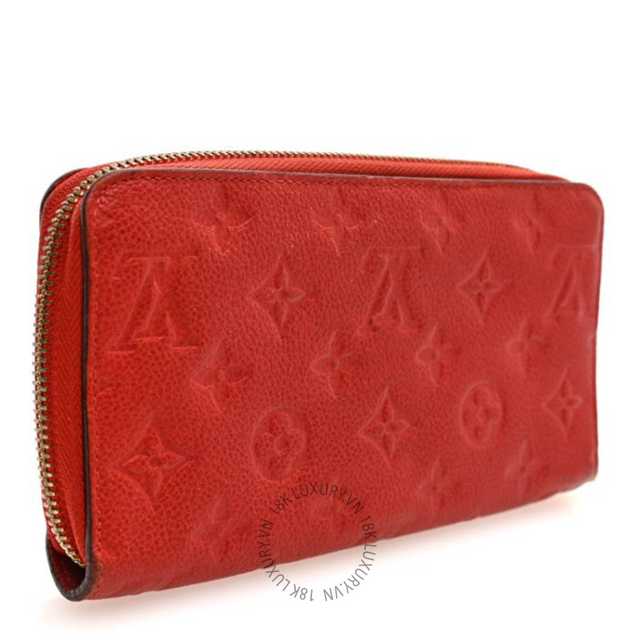 Ví dài Louis Vuitton Empreinte Zippy Wallet Cherry FPVL253