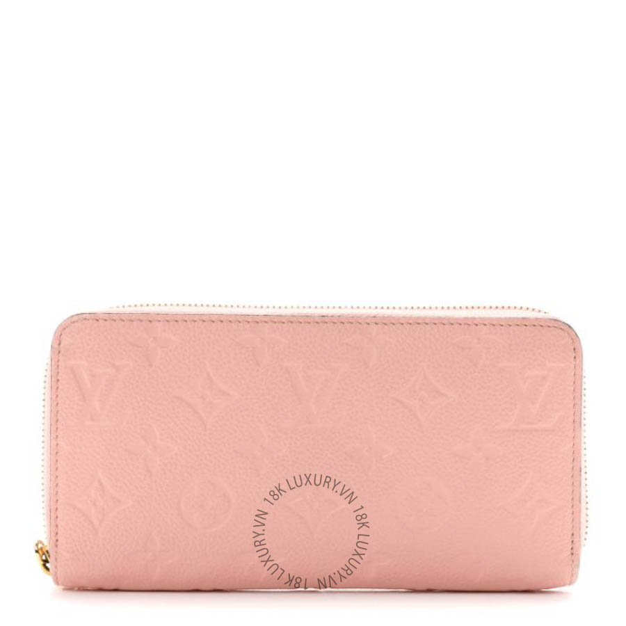 Ví dài Louis Vuitton Empreinte Zippy Wallet Rose Poudre FPVL650
