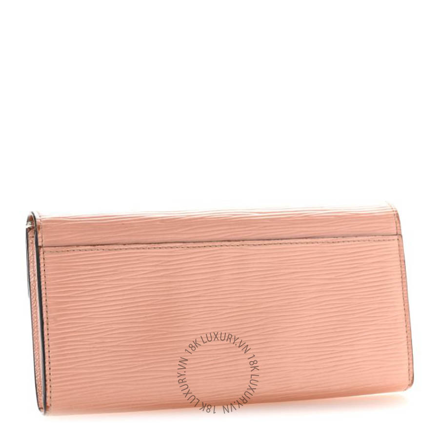 Ví dài Louis Vuitton Epi Sarah Wallet NM Rose Ballerine FPVL075