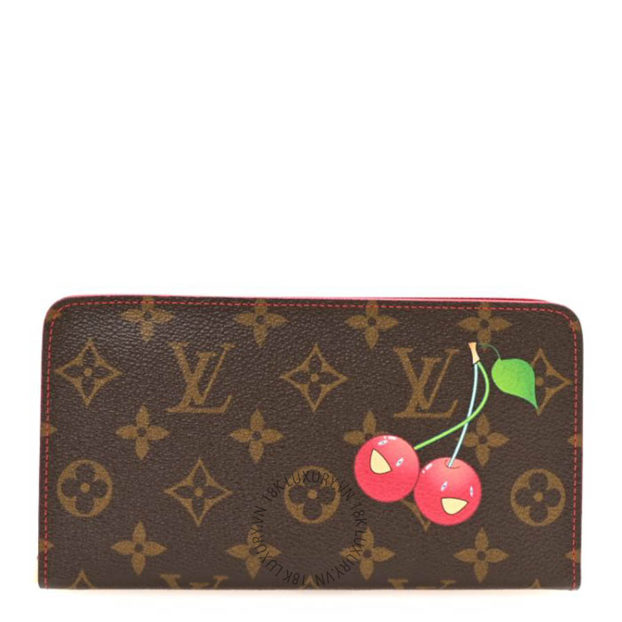 Ví dài Louis Vuitton Monogram Cerises Zippy Wallet FPVL771