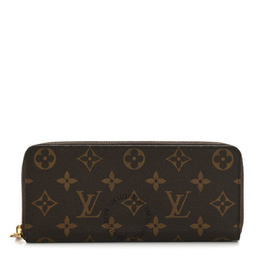 Ví dài Louis Vuitton Monogram Clemence Wallet Rose Ballerine FPVL200