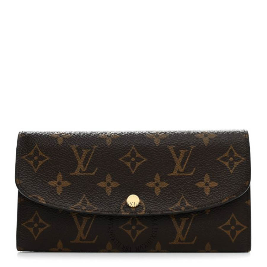 Ví dài Louis Vuitton Monogram Emilie Wallet Fuchsia FPVL310