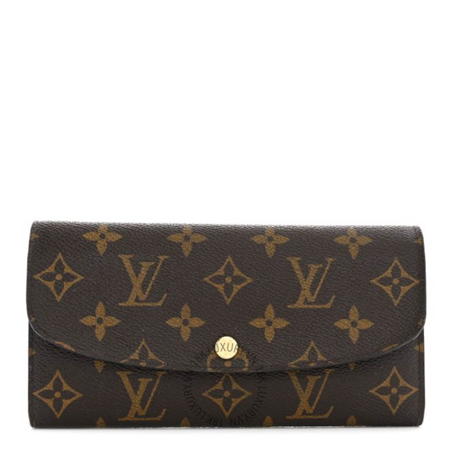 Ví dài Louis Vuitton Monogram Emilie Wallet Fuchsia FPVL321