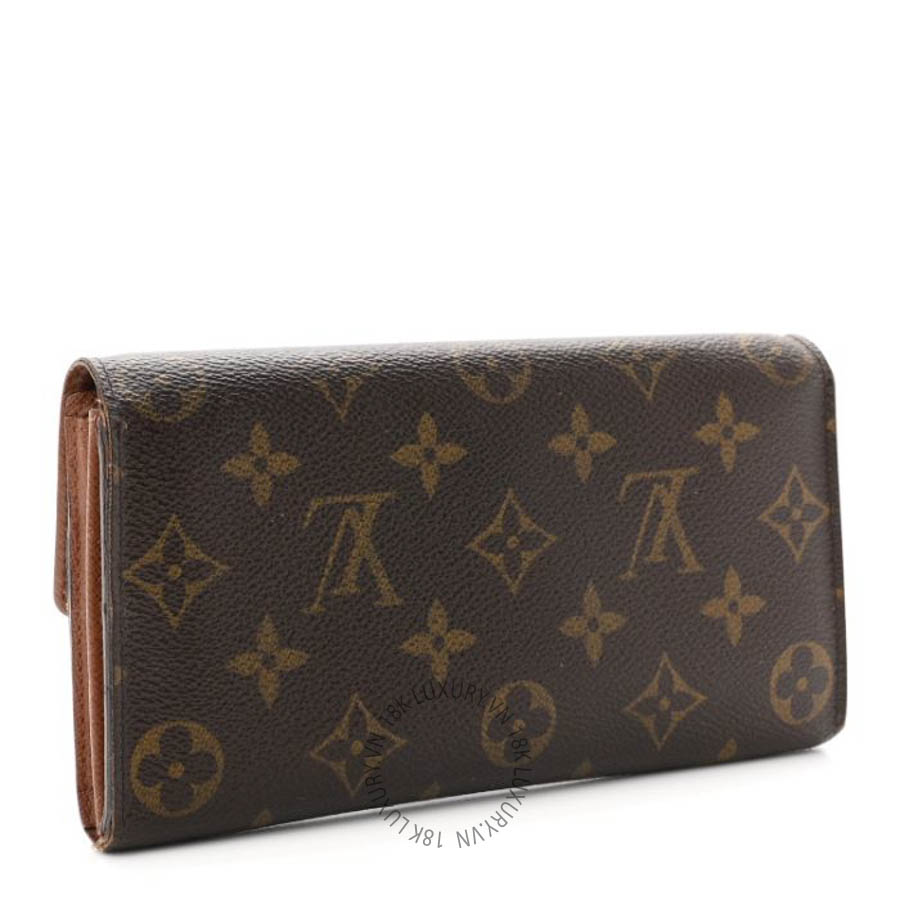 Ví dài Louis Vuitton Monogram Sarah Wallet FPVL139