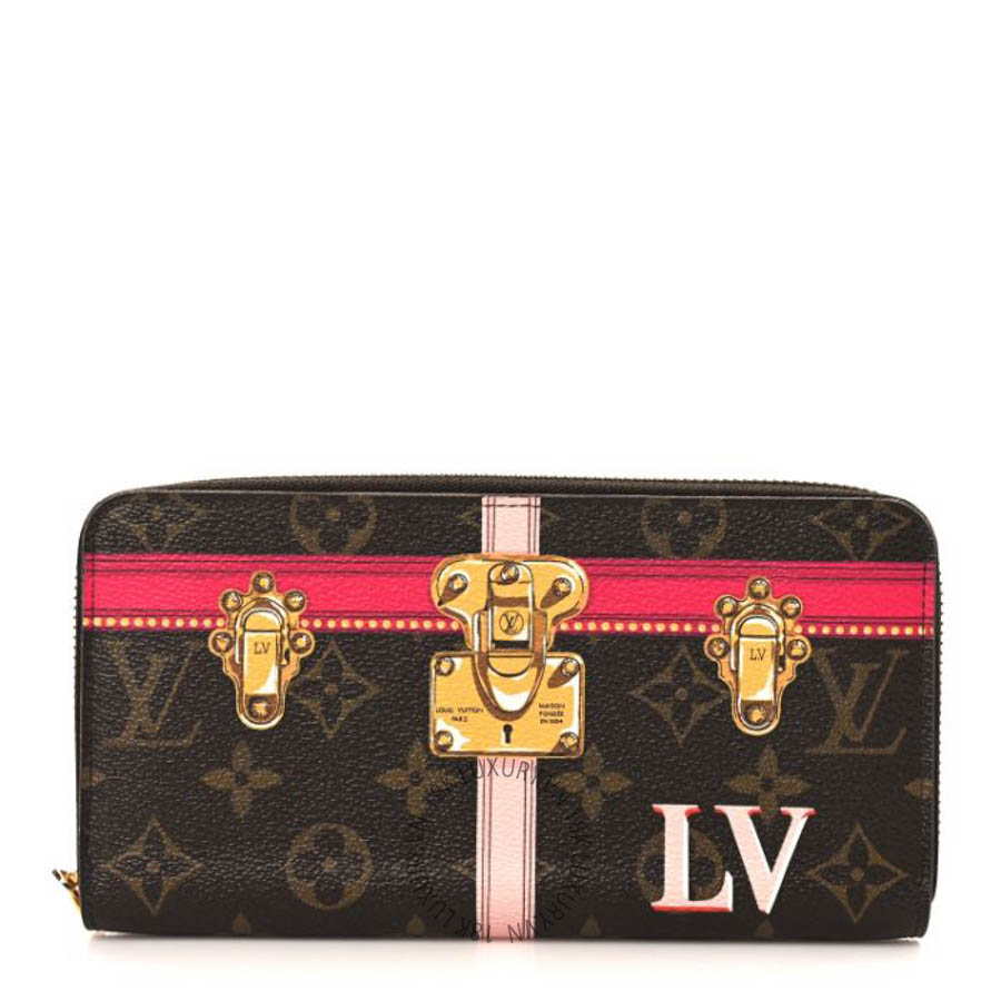Ví dài Louis Vuitton Monogram Summer Trunks Zippy Wallet FPVL706