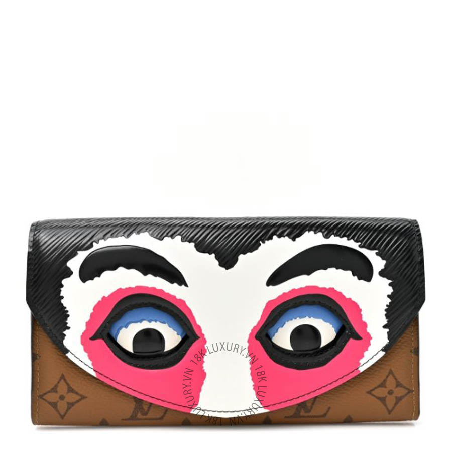 Ví dài Louis Vuitton Reverse Monogram Kabuki Sarah Wallet FPVL711