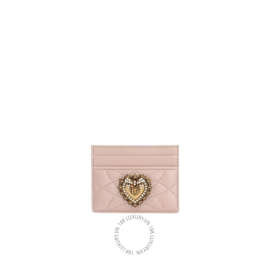 Ví ngắn Dolce Gabbana Devotion card holder BI0330AV96780412 NVDG016