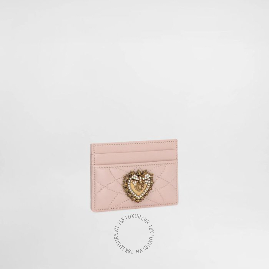 Ví ngắn Dolce Gabbana Devotion card holder BI0330AV96780412 NVDG016