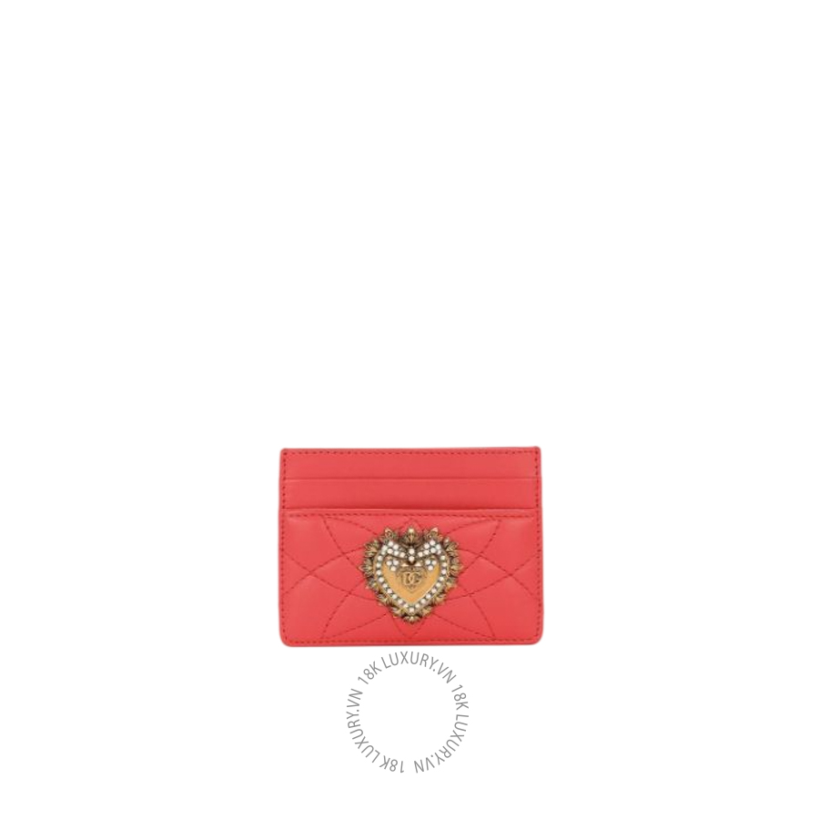 Ví ngắn Dolce Gabbana Devotion card holder BI0330AV96787550 NVDG051