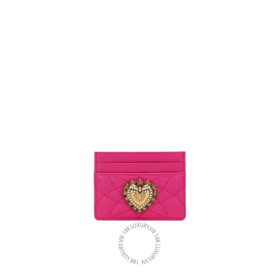 Ví ngắn Dolce Gabbana Devotion card holder BI0330AV9678H412 NVDG014