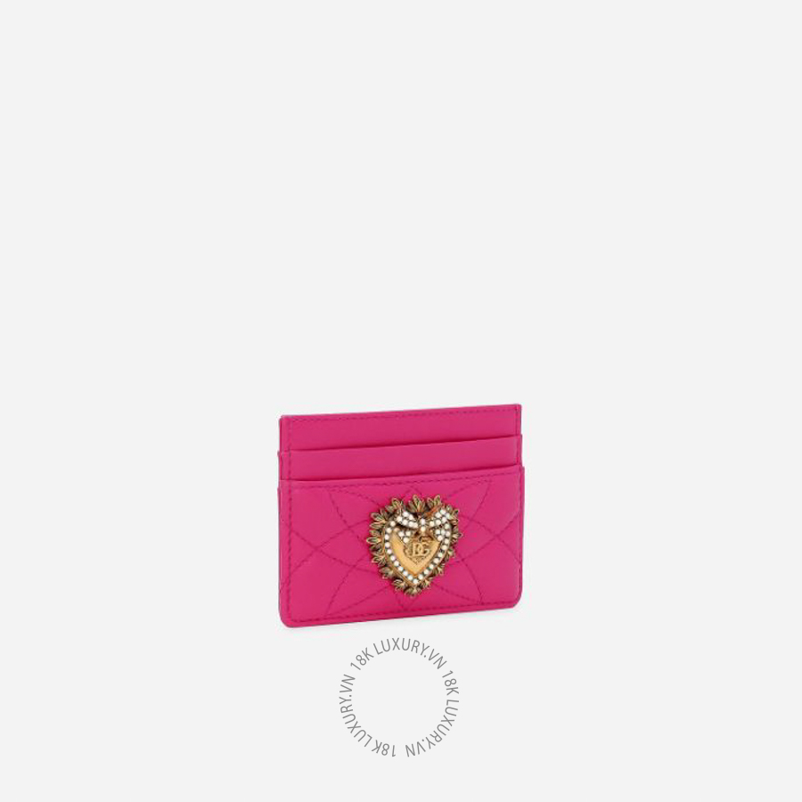 Ví ngắn Dolce Gabbana Devotion card holder BI0330AV9678H412 NVDG014