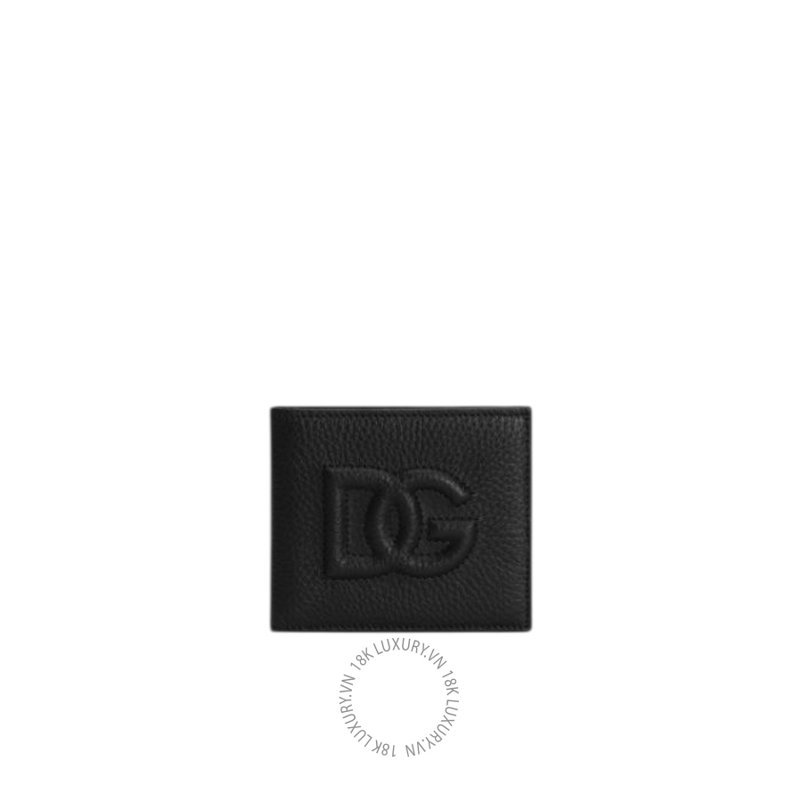 Ví ngắn Dolce Gabbana Logo bifold wallet BP1321AT48980999 NVDG097