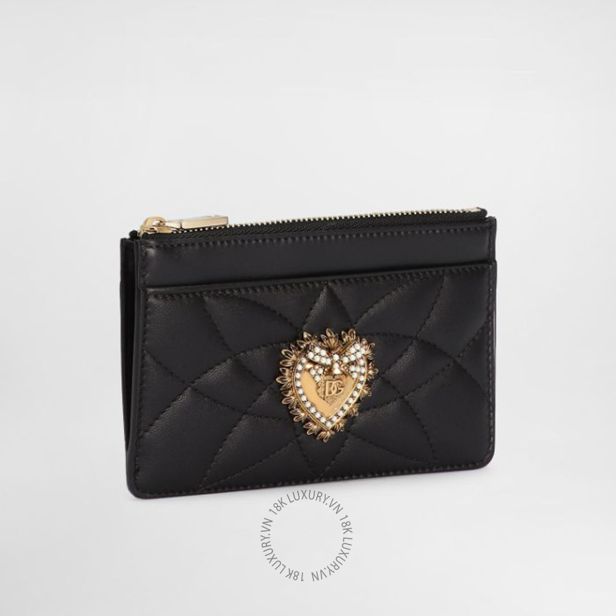 Ví ngắn Dolce Gabbana Medium Devotion card holder BI1261AV96780999 NVDG003