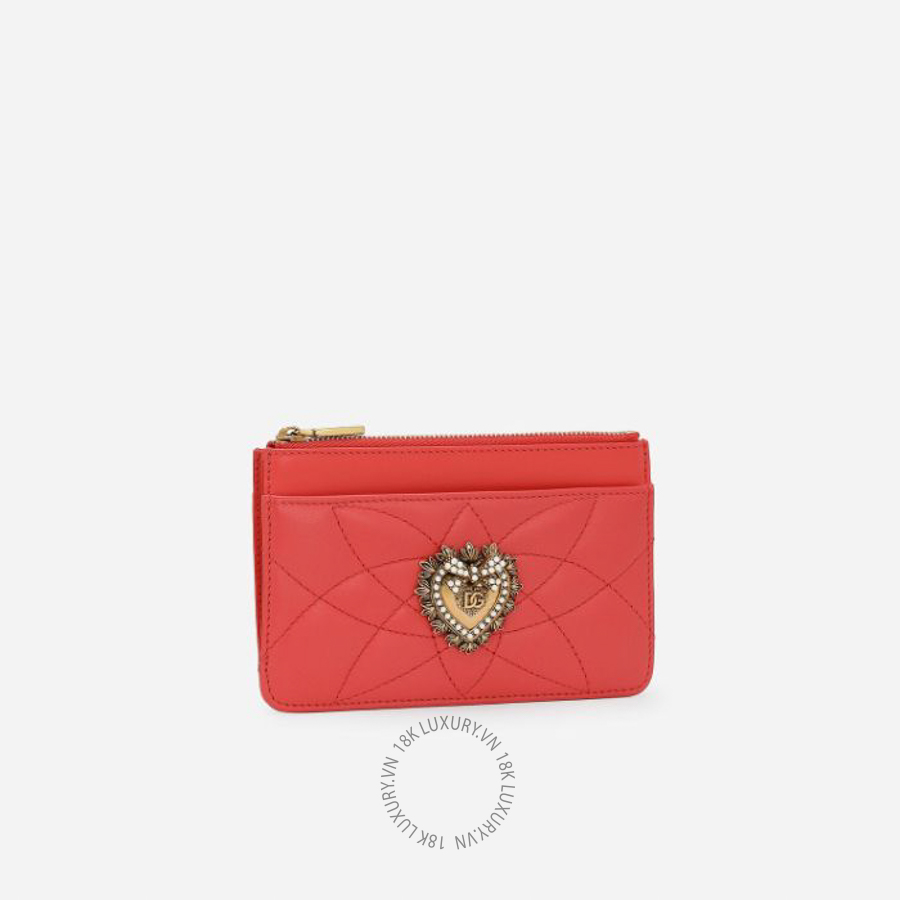 Ví ngắn Dolce Gabbana Medium Devotion card holder BI1261AV96787550 NVDG075