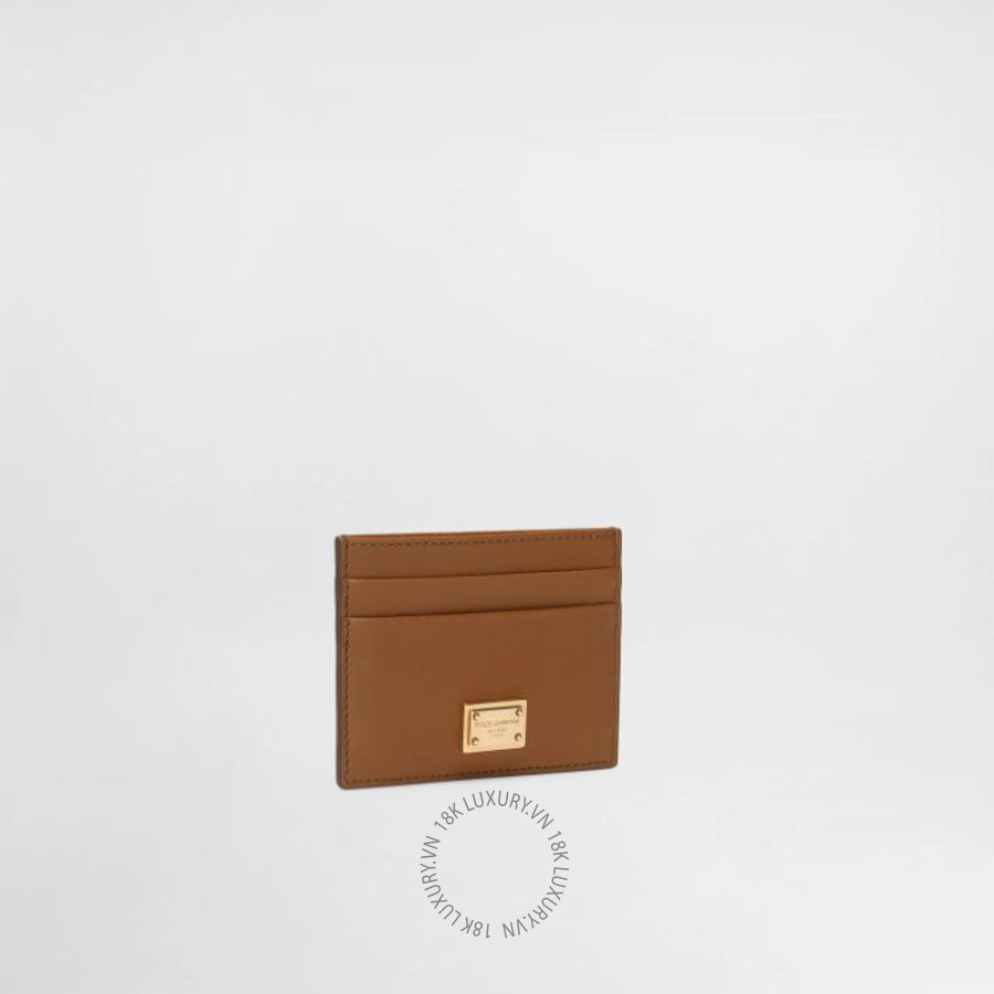 Ví ngắn Dolce Gabbana Plongé calfskin card holder BI0330A9S258Z093 NVDG095