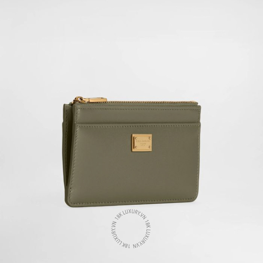 Ví ngắn Dolce Gabbana Plongé calfskin card holder BI1261A9S2580560 NVDG079