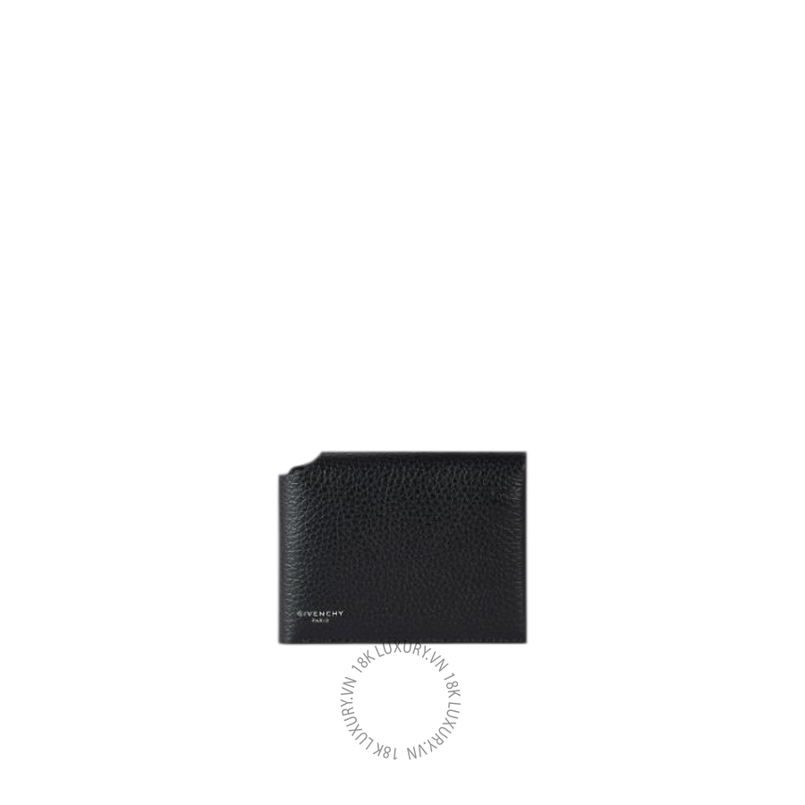 Ví Ngắn Givenchy Fold wallet in grained leather BK60GKB2GY-001 CVT024