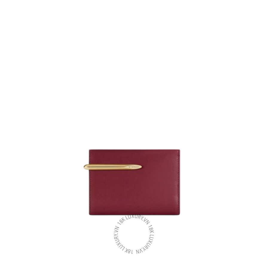 Ví Ngắn Givenchy Pinch wallet in leather BB60QCB2D3-604 CVT044