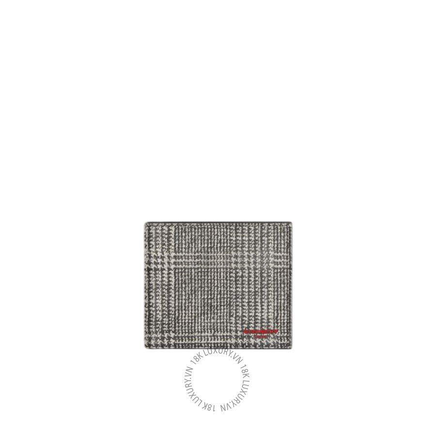 Ví Ngắn Givenchy Wallet in houndstooth effect leather BK60GUK21Z-004 CVT023