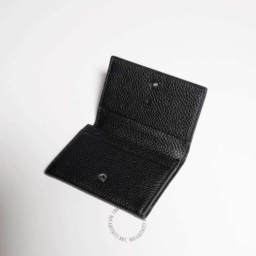 Ví Ngắn Gucci Card case wallet with logo 771152 AABXM 1000 GGV129