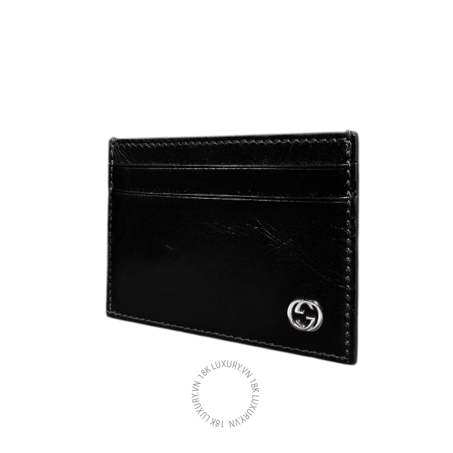 Ví Ngắn Gucci Card case with Interlocking G A006YH AAGPN 1000 GGV111