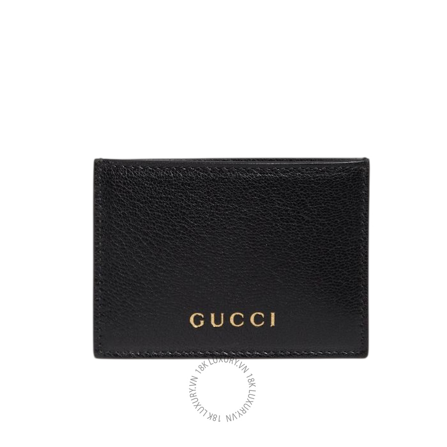 Ví Ngắn Gucci Card case with lettering 876403 AAGA7 1000 GGV001