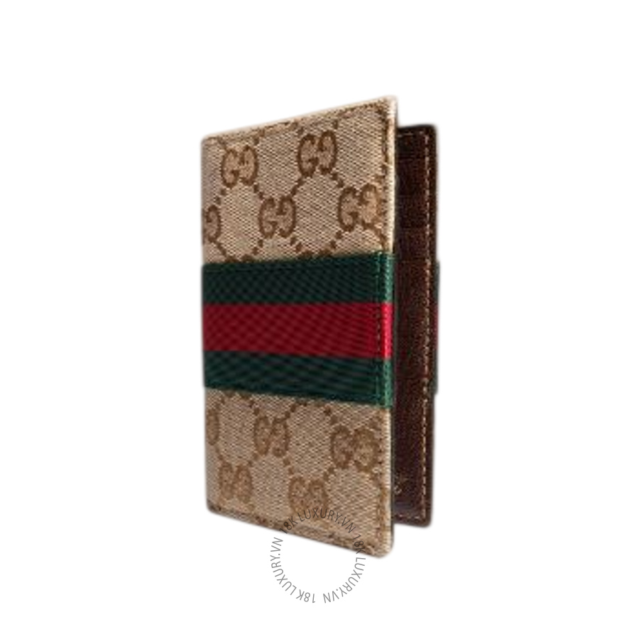 Ví Ngắn Gucci GG card case with Web 867346 FAF1B 9653 GGV135