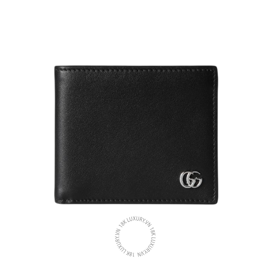 Ví Ngắn Gucci GG Marmont bi-fold wallet 835047 AAE07 1000 GGV171