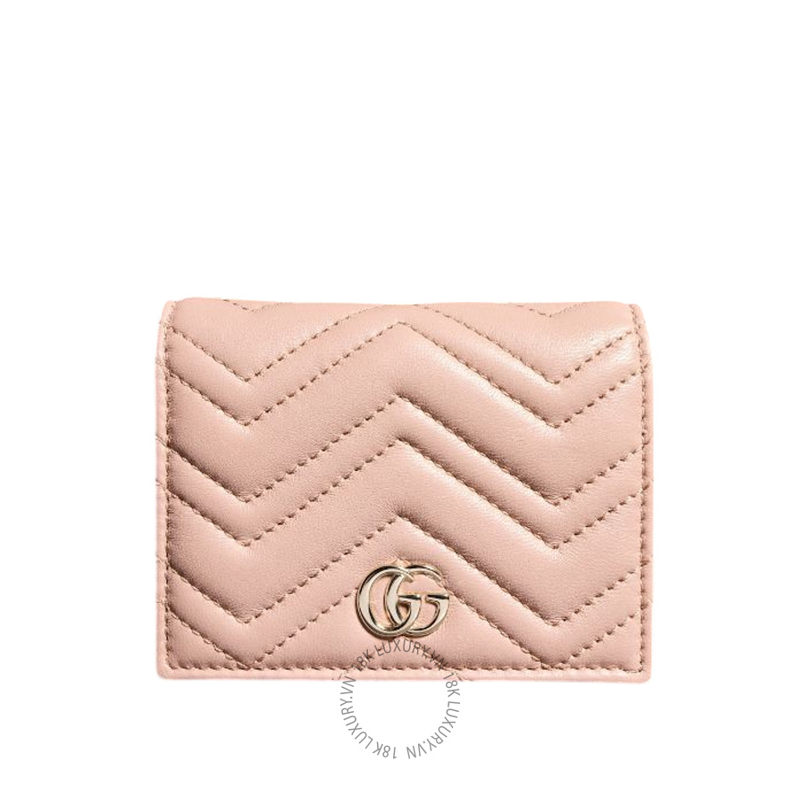 Ví Ngắn Gucci GG Marmont card case wallet 466492 AAFAX 5753 GGV041