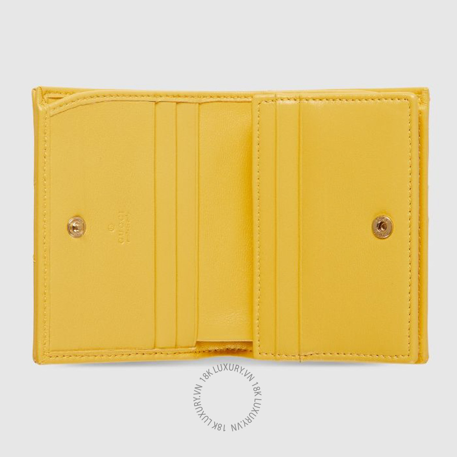 Ví Ngắn Gucci GG Marmont small wallet 466492 AAGJE 7410 GGV040