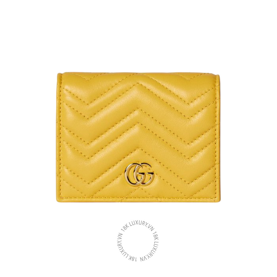 Ví Ngắn Gucci GG Marmont small wallet 466492 AAGJE 7410 GGV040