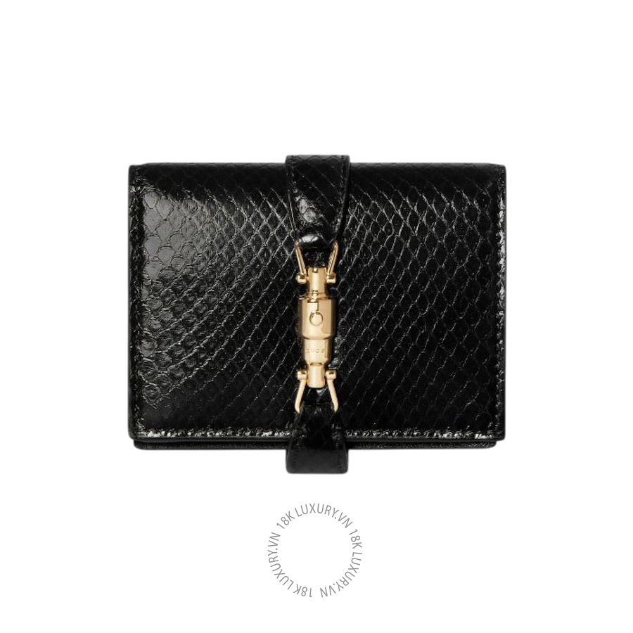 Ví Ngắn Gucci Jackie python medium wallet 867166 LAALK 1000 GGV073