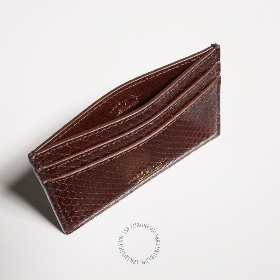 Ví Ngắn Gucci Lira python card case 867316 LAAMZ 2208 GGV182