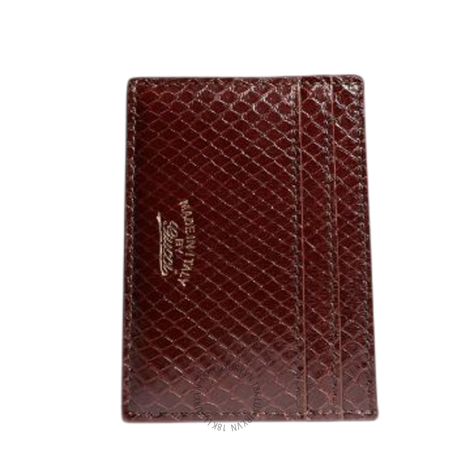 Ví Ngắn Gucci Lira python card case 867316 LAAMZ 2208 GGV182