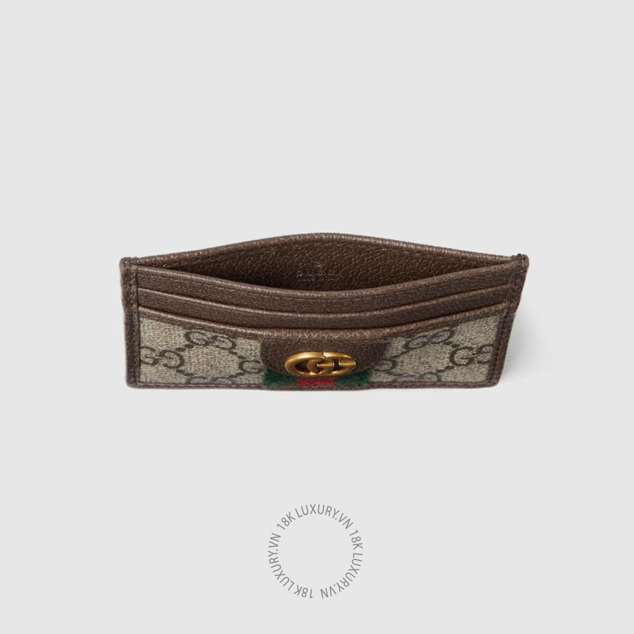 Ví Ngắn Gucci Ophidia card case 834795 FAEOI 9746 GGV107