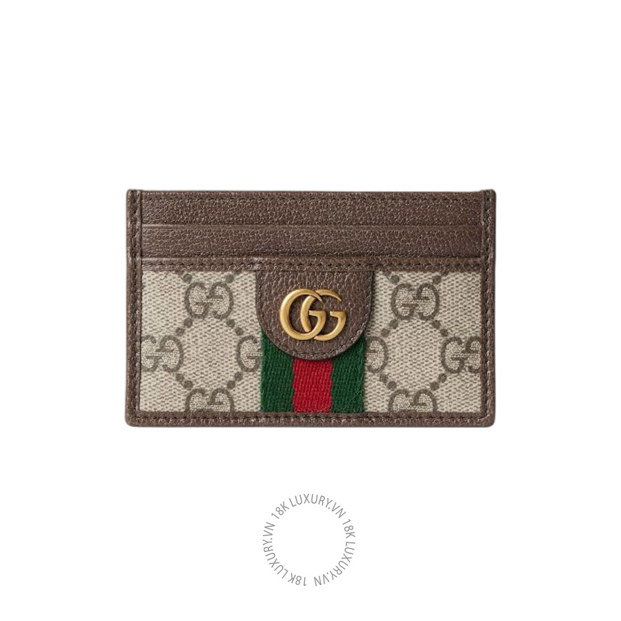 Ví Ngắn Gucci Ophidia card case 834795 FAEOI 9746 GGV107