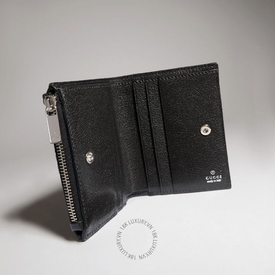 Ví Ngắn Gucci Small wallet with plaque 875798 FAF8W 1058 GGV045