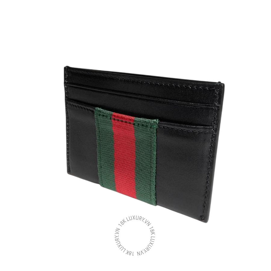 Ví Ngắn Gucci Web Trademark card case 867277 AAGIT 1053 GGV123