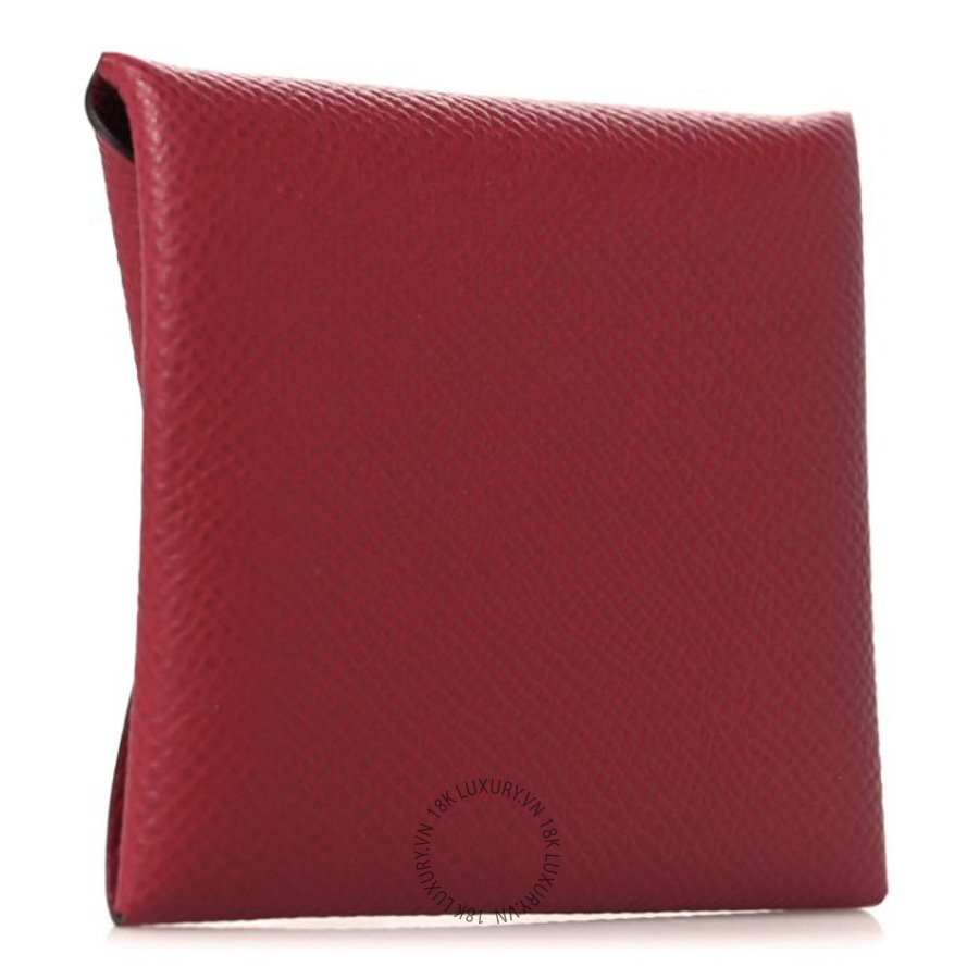 Ví Ngắn Hermes Epsom Bastia Coin Purse Rubis JJKS052
