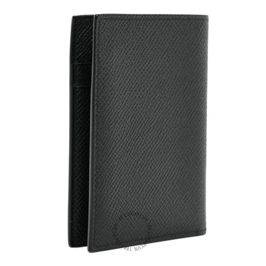 Ví Ngắn Hermes Epsom MC2 Euclide Card Holder Case Black JJKS114
