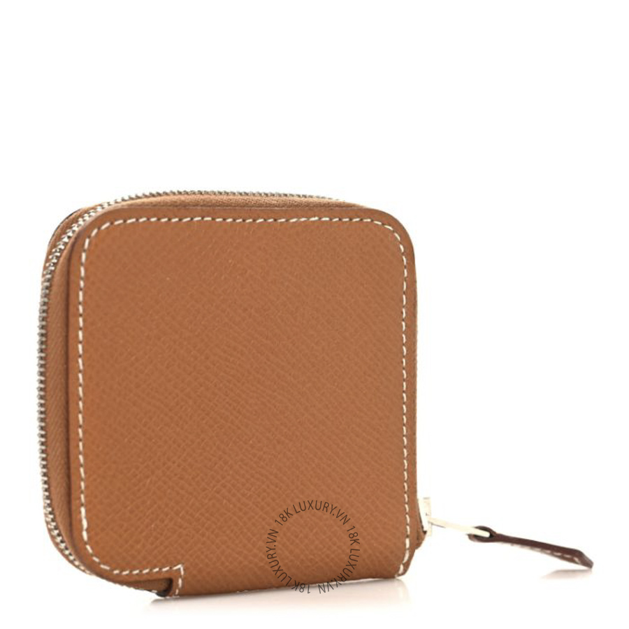 Ví Ngắn Hermes Epsom Silk'in Coin Purse Gold JJKS157