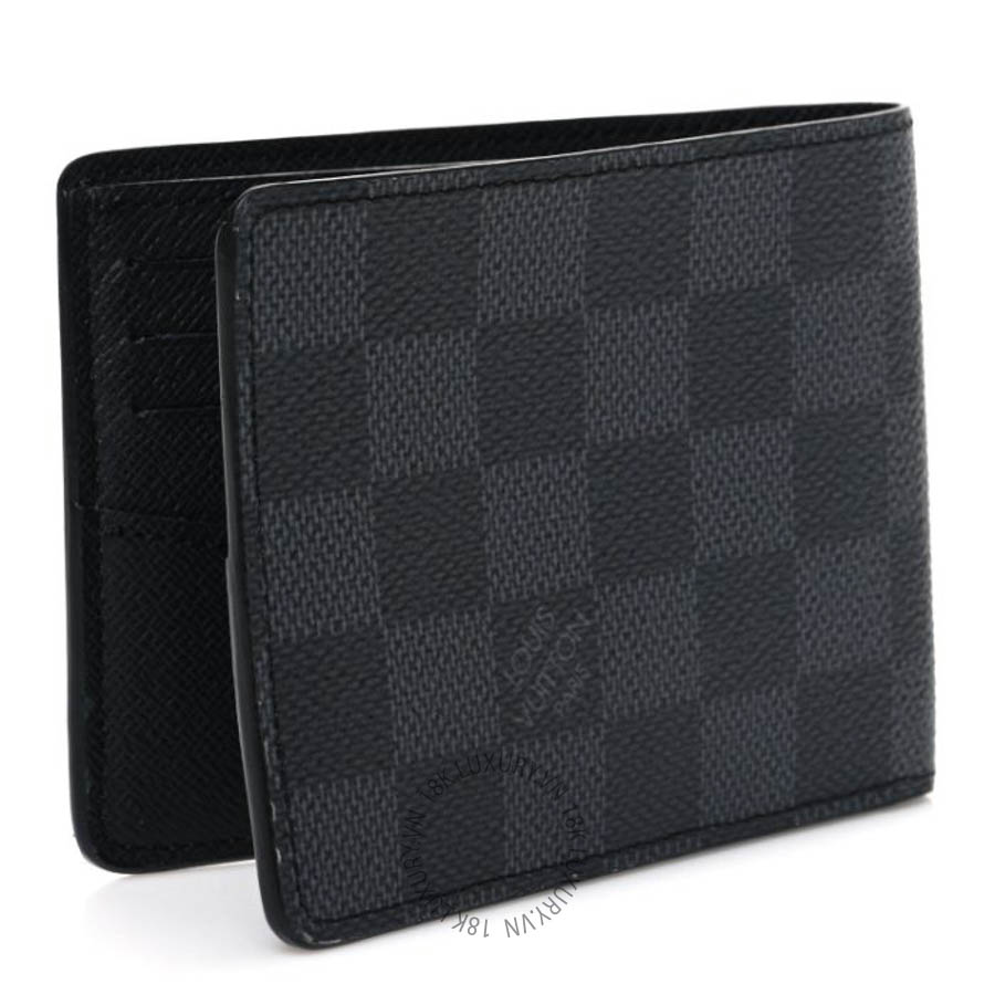 Ví ngắn Louis Vuitton Damier Graphite Slender Wallet FPVL573