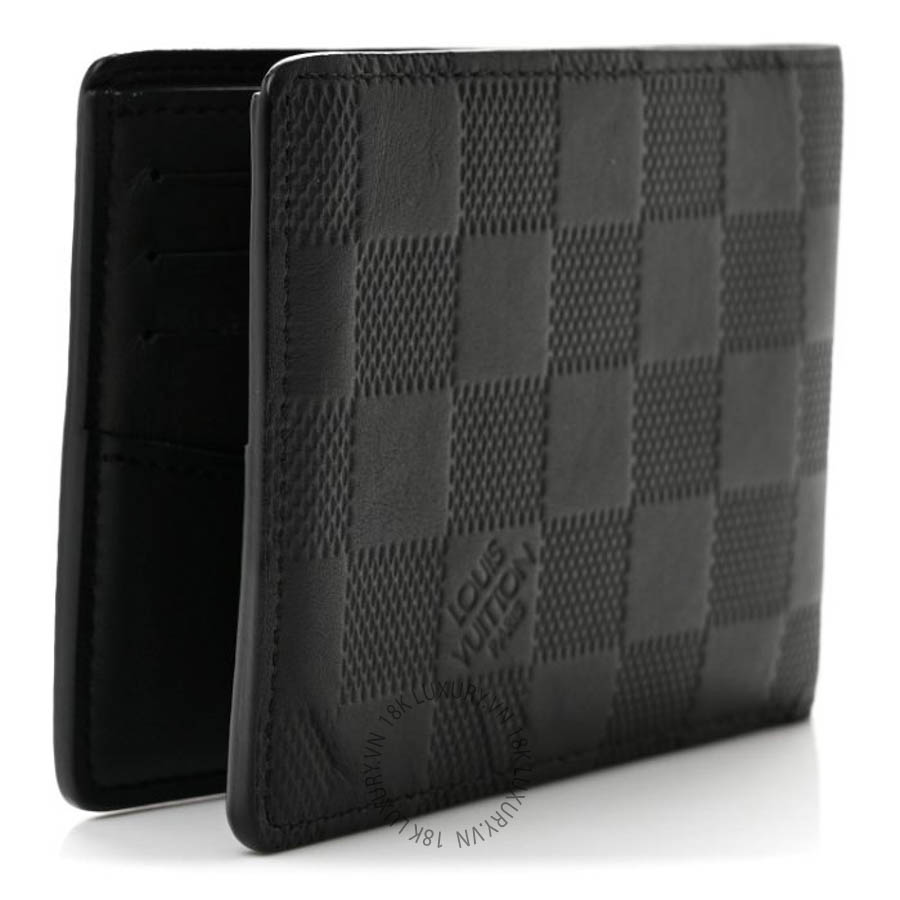 Ví ngắn Louis Vuitton Damier Infini Slender Wallet Onyx FPVL224