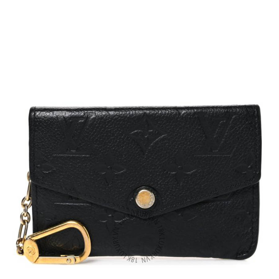 Ví ngắn Louis Vuitton Empreinte Key Pouch Black FPVL393