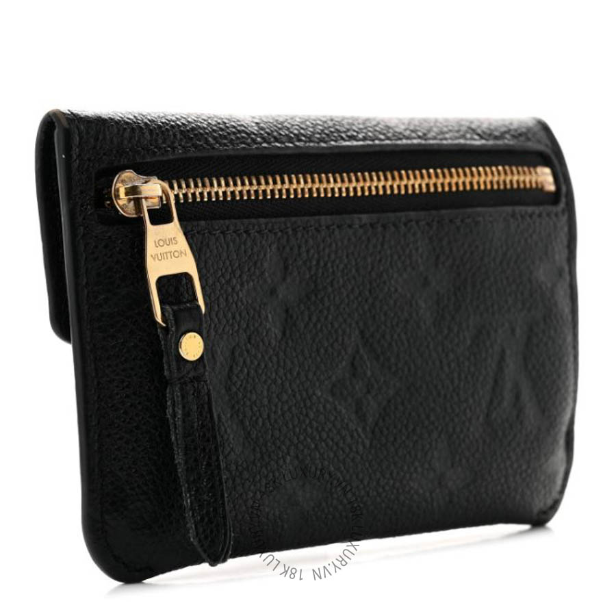Ví ngắn Louis Vuitton Empreinte Key Pouch Black FPVL396