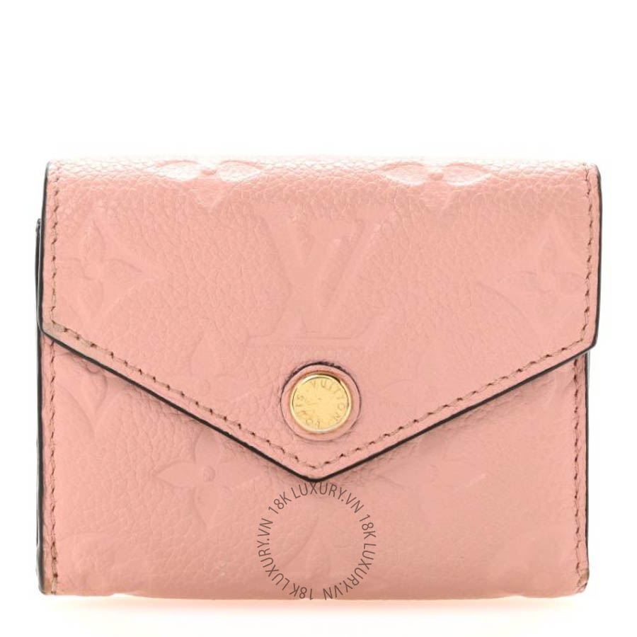 Ví ngắn Louis Vuitton Empreinte Zoe Wallet Rose Poudre FPVL368