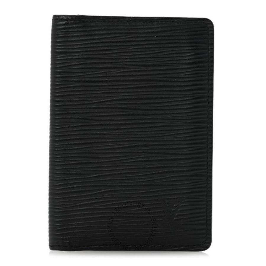 Ví ngắn Louis Vuitton Epi Monogram Eclipse Pocket Organizer Black FPVL420